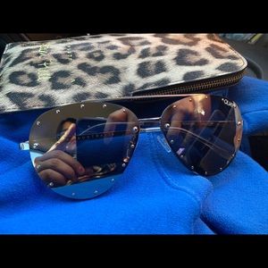 Quay Silver Mirror Sunglasses